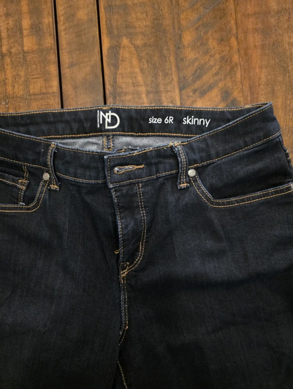 New Direction Dark Blue Women’s Stretch Jeans - Classic Slim Fit